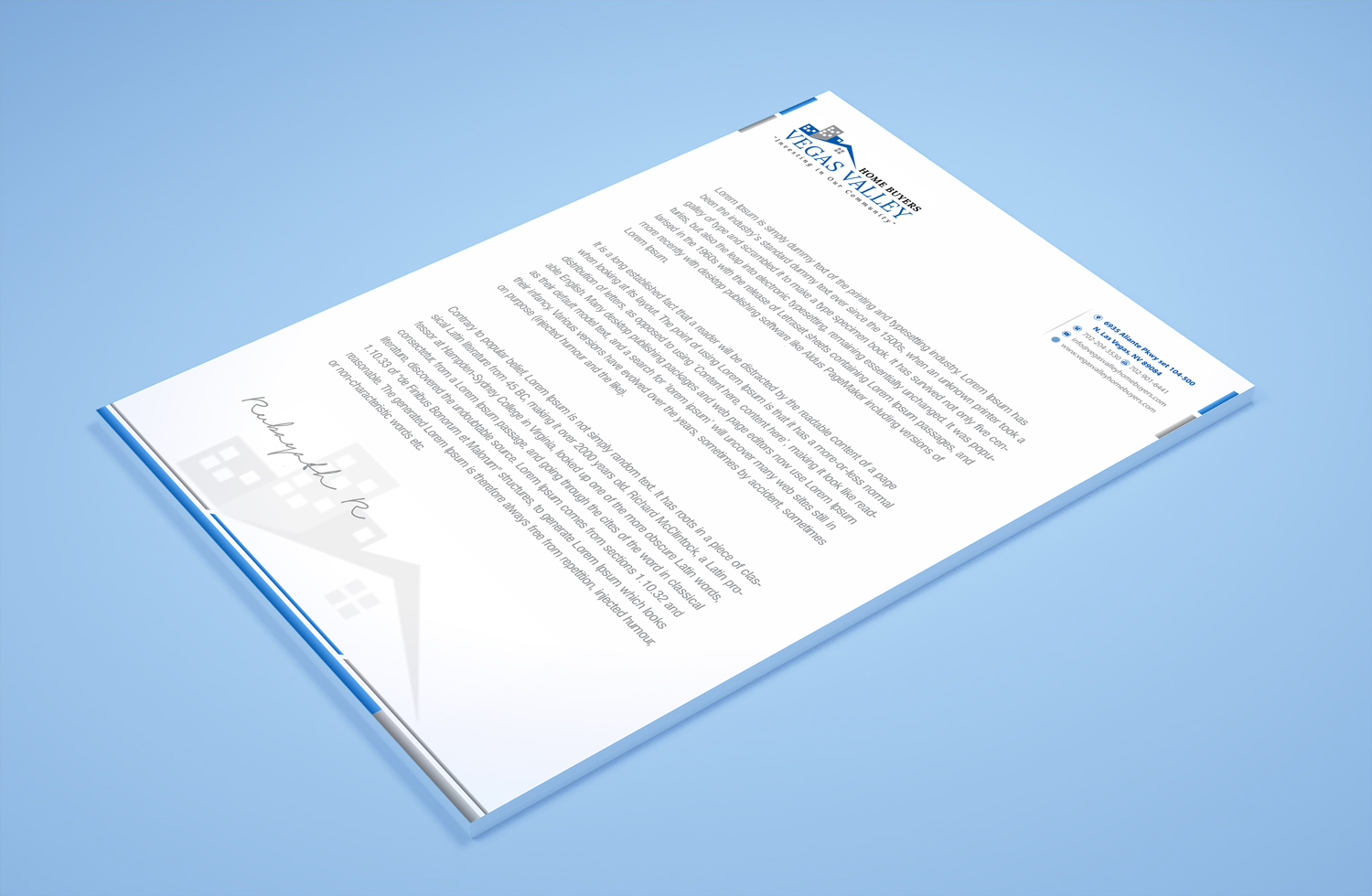Stationery Design by Petter Goms for this project | Design #21333660