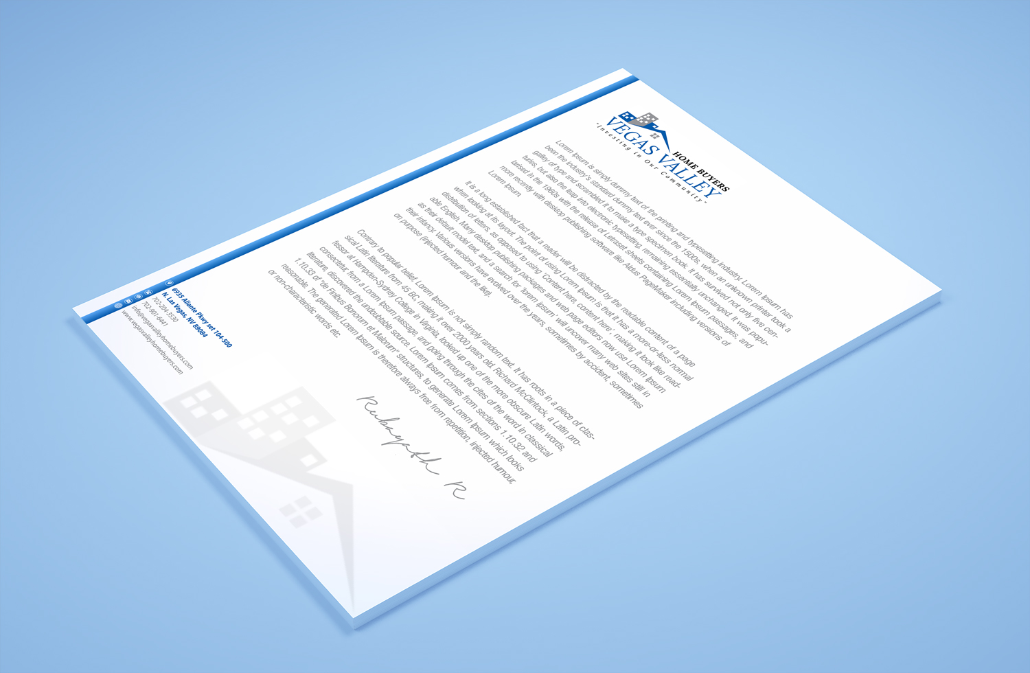 Stationery Design by Petter Goms for this project | Design #21333940