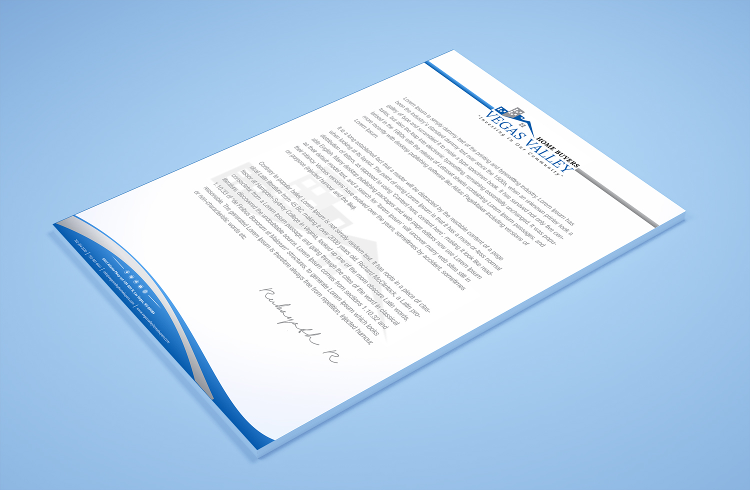 Stationery Design by Petter Goms for this project | Design #21334048
