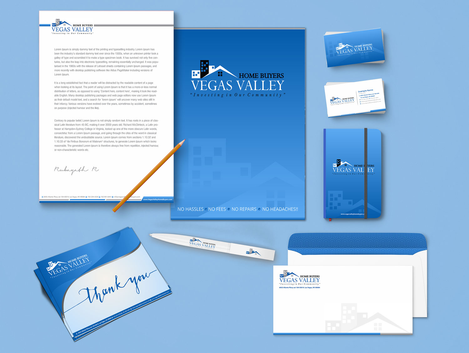 Stationery Design by Petter Goms for this project | Design #21373953