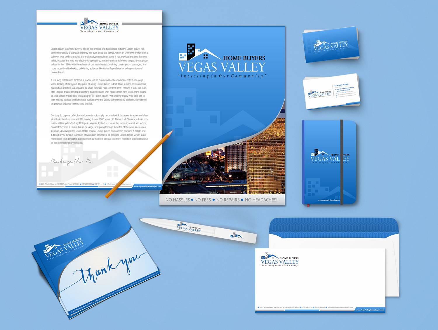 Stationery Design by Petter Goms for this project | Design #21374214