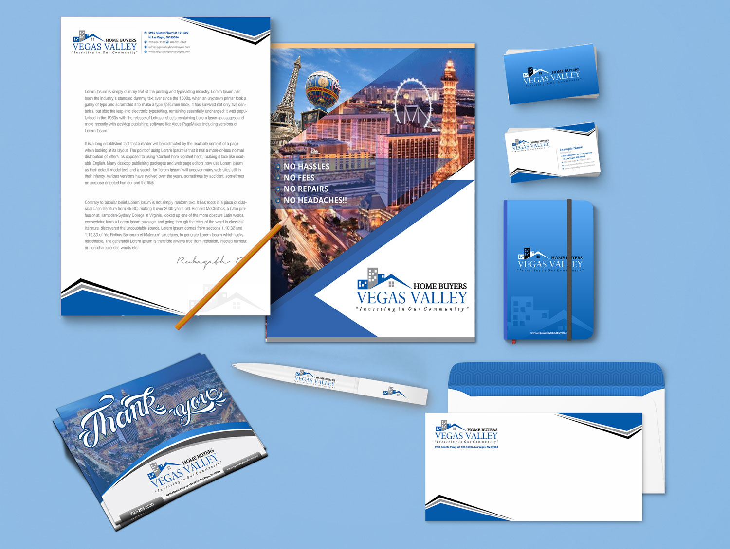 Serious, Modern, Real Estate Stationery Design for a Company by Petter