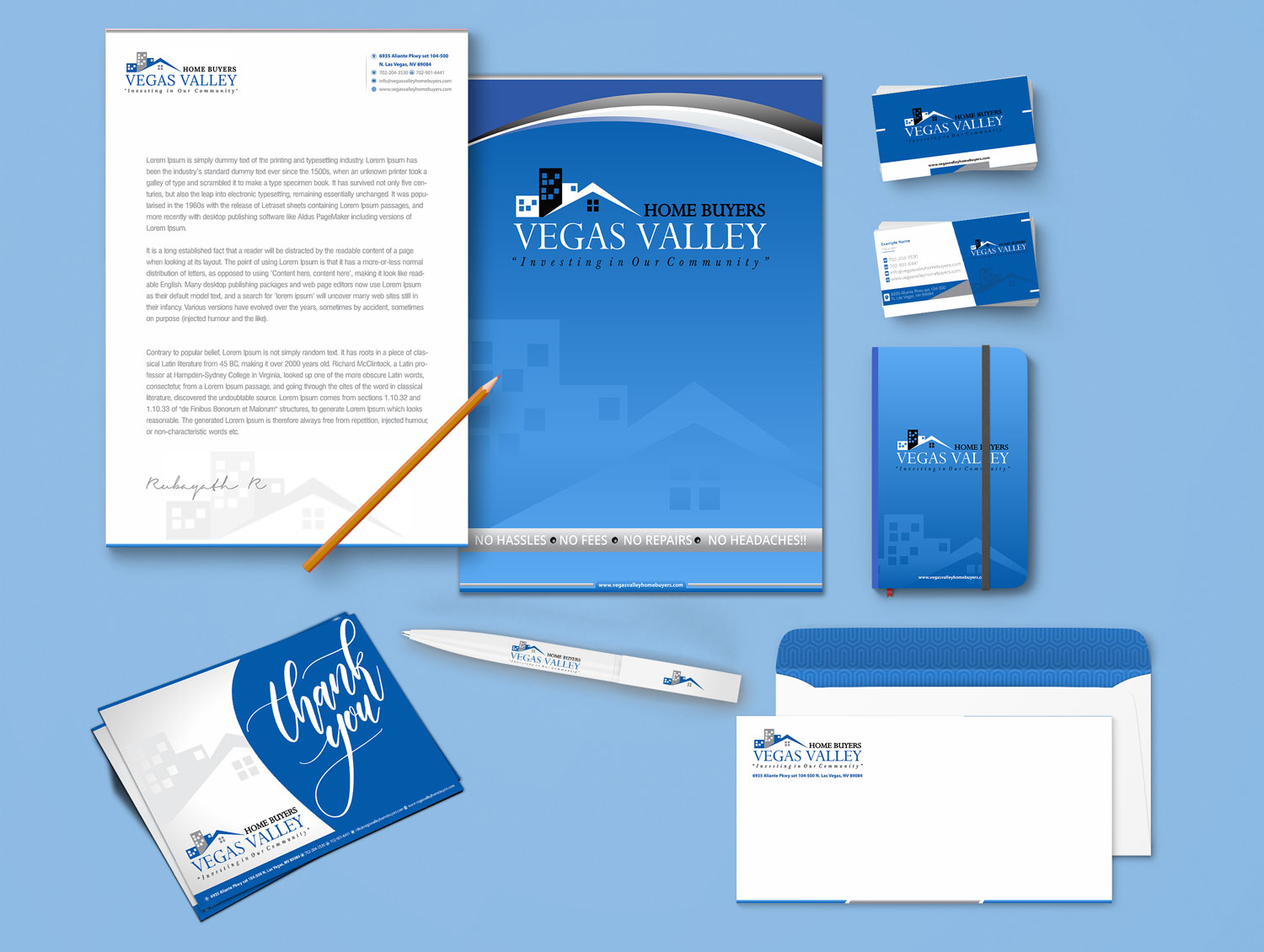 Stationery Design by Petter Goms for this project | Design #21374497