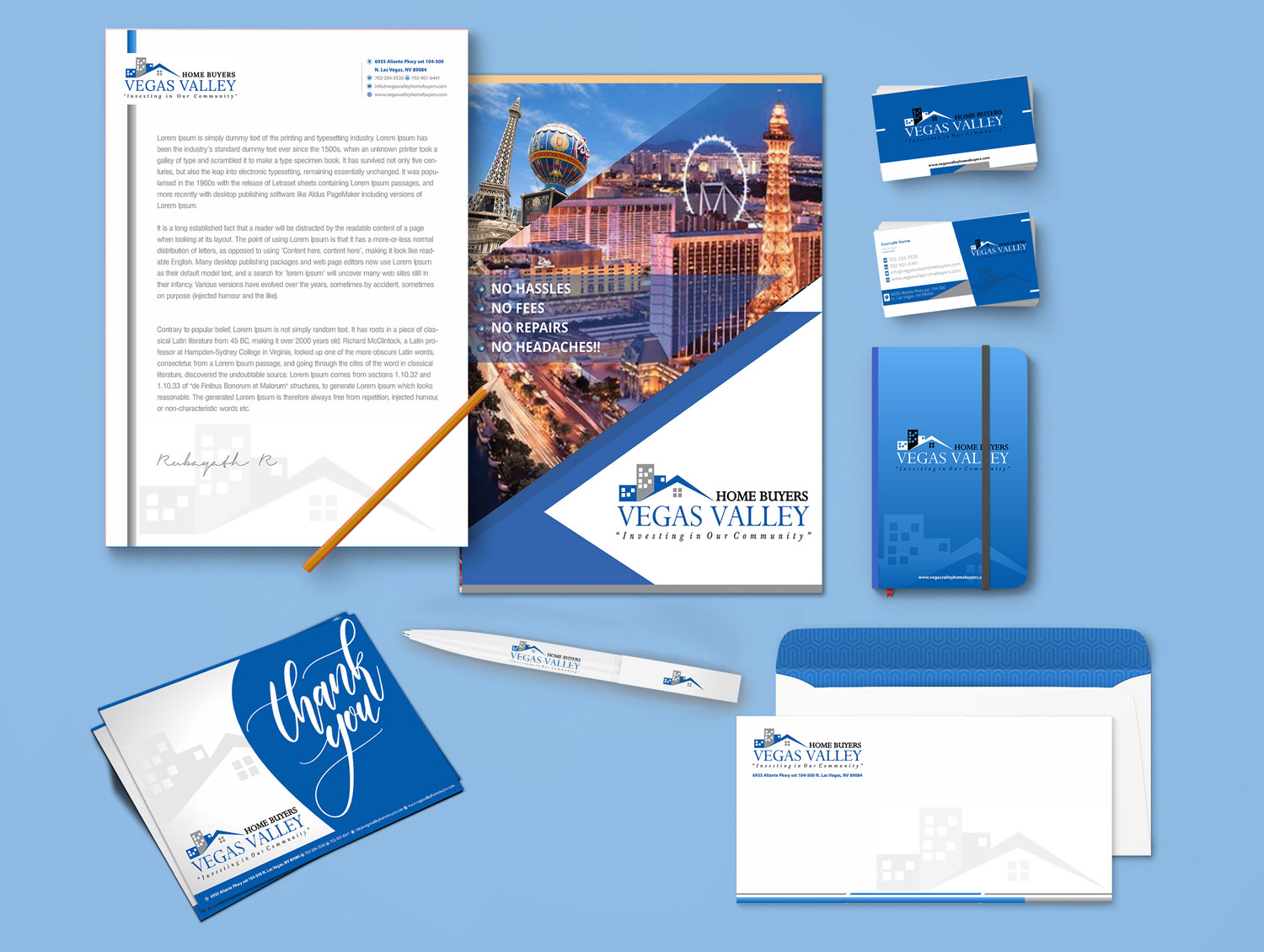 Stationery Design by Petter Goms for this project | Design #21374509