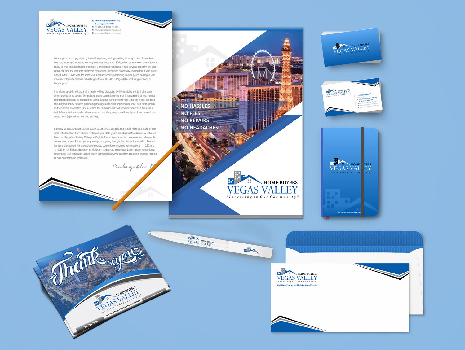 Stationery Design by Petter Goms for this project | Design #21392449