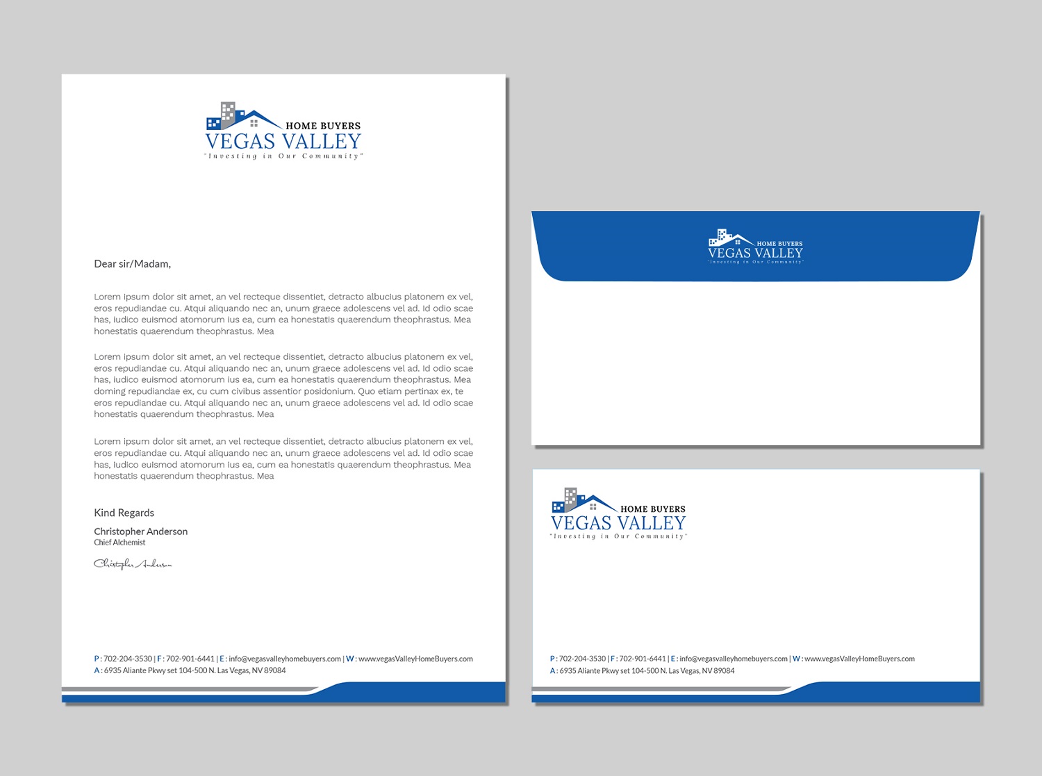 Stationery Design by Tripti Ranjan Gain for this project | Design #21349861