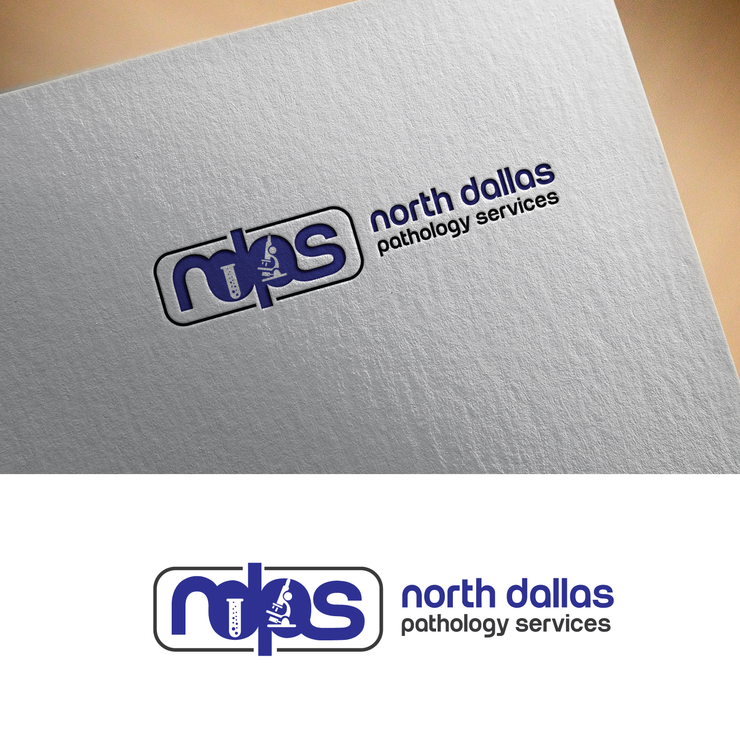 Logo Design by k.l.s.chatterjee 2 for North Dallas Pathology Services | Design #21345323