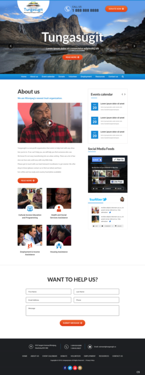 Diseño Web por pb para Tunngasugit Inc. | Diseño: #21346772
