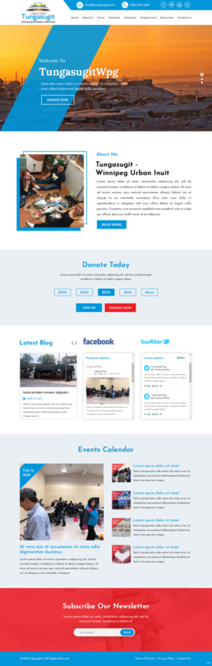 Diseño Web por pb para Tunngasugit Inc. | Diseño: #21346779