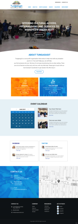 Diseño Web por pb para Tunngasugit Inc. | Diseño: #21346780