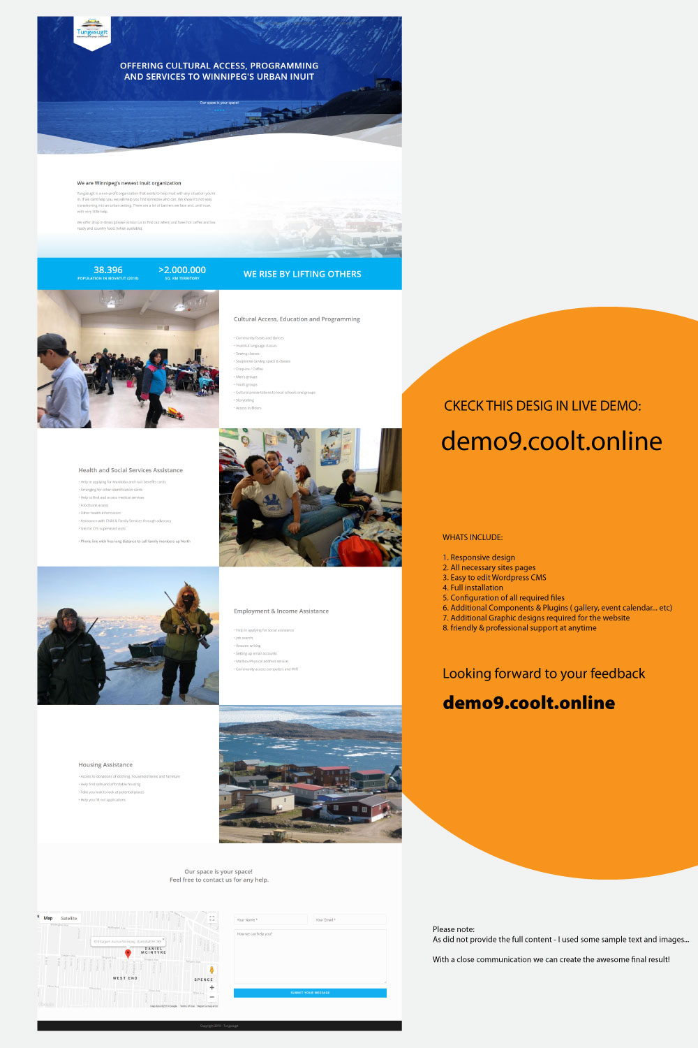 Web Design by coo.lt for Tunngasugit Inc. | Design #21340479