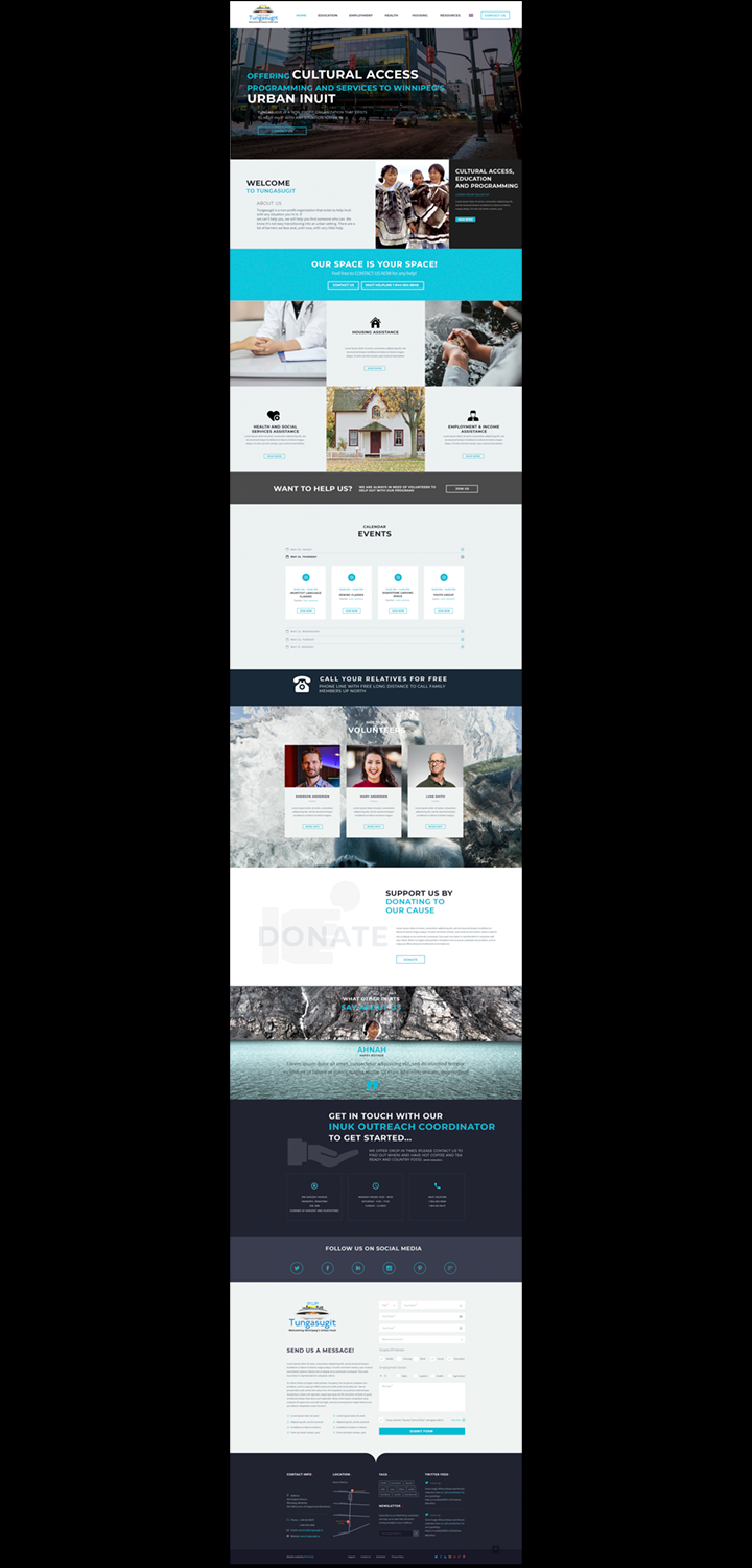 Web-Design von BCN Book Cover &amp; Logo Studio für Tunngasugit Inc. | Design #21348065