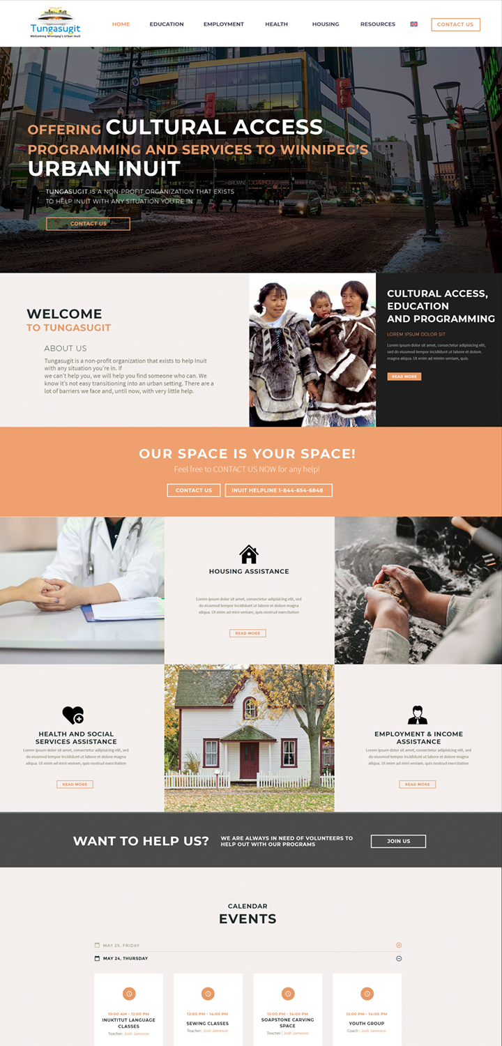 Web-Design von BCN Book Cover &amp; Logo Studio für Tunngasugit Inc. | Design #21355445