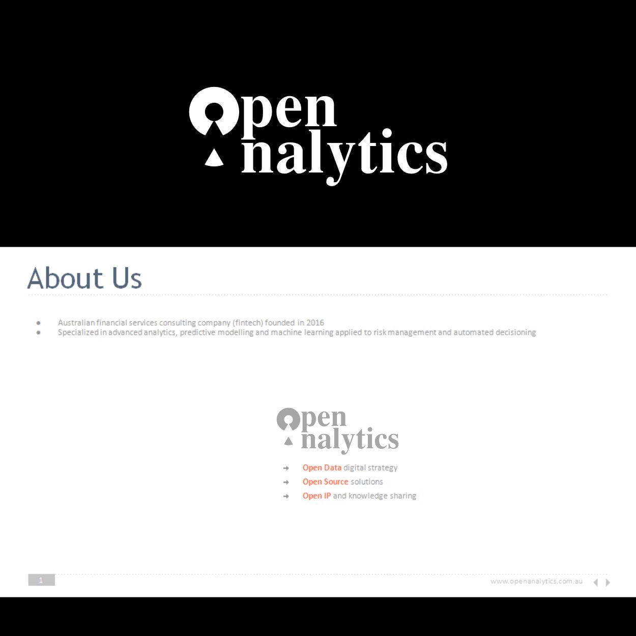 Logo Design by adie_78 for Open Analytics | Design #21338414