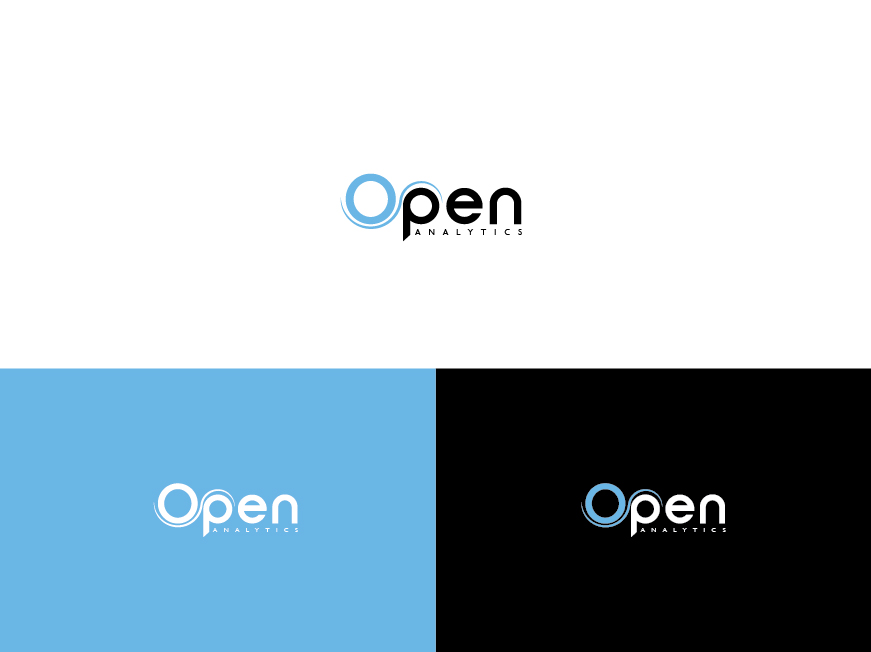 Logo Design by 4+Creative for Open Analytics | Design #21377773
