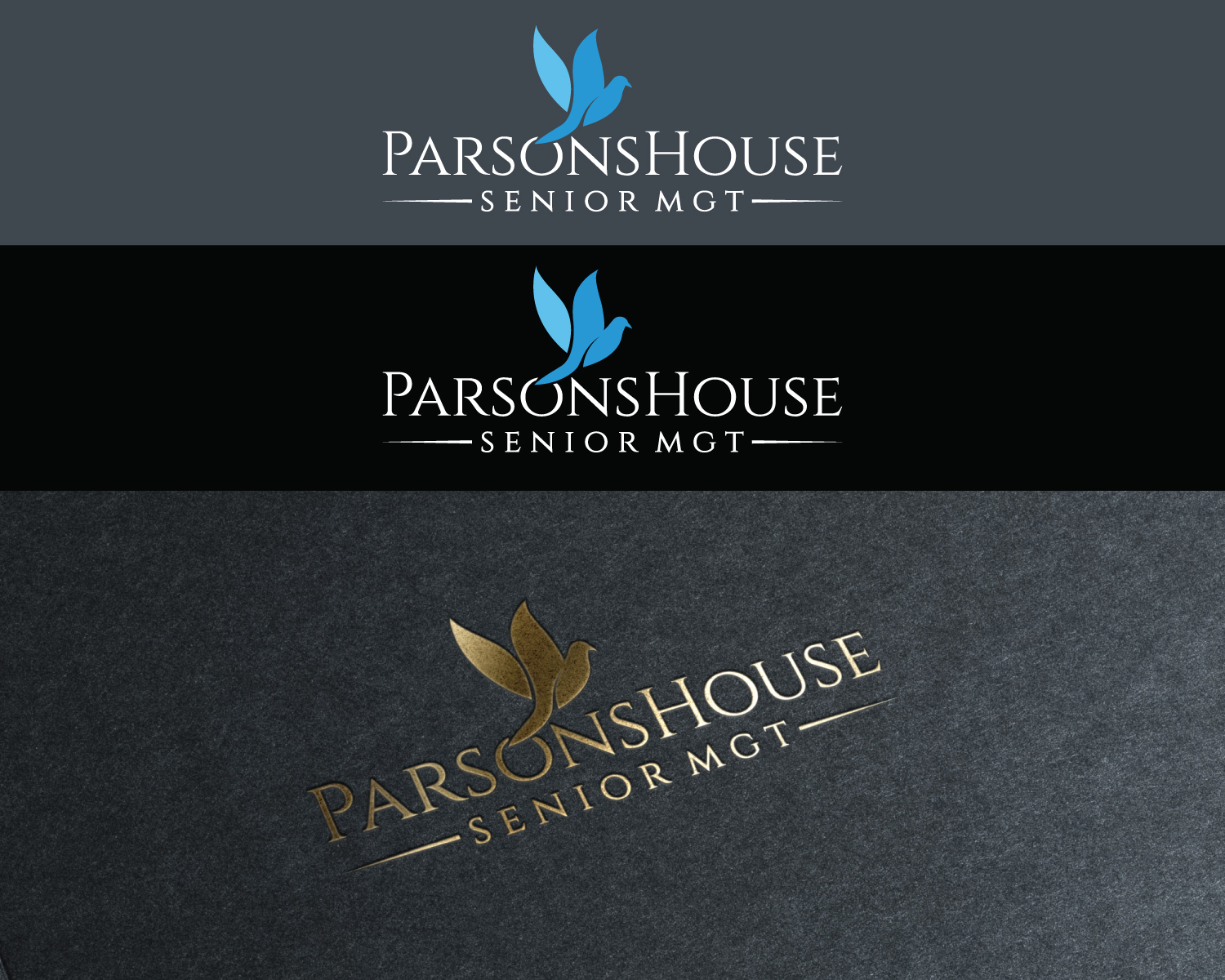 Logo Design by Atec for Parsons House Senior Mgt., LLC | Design #21344490