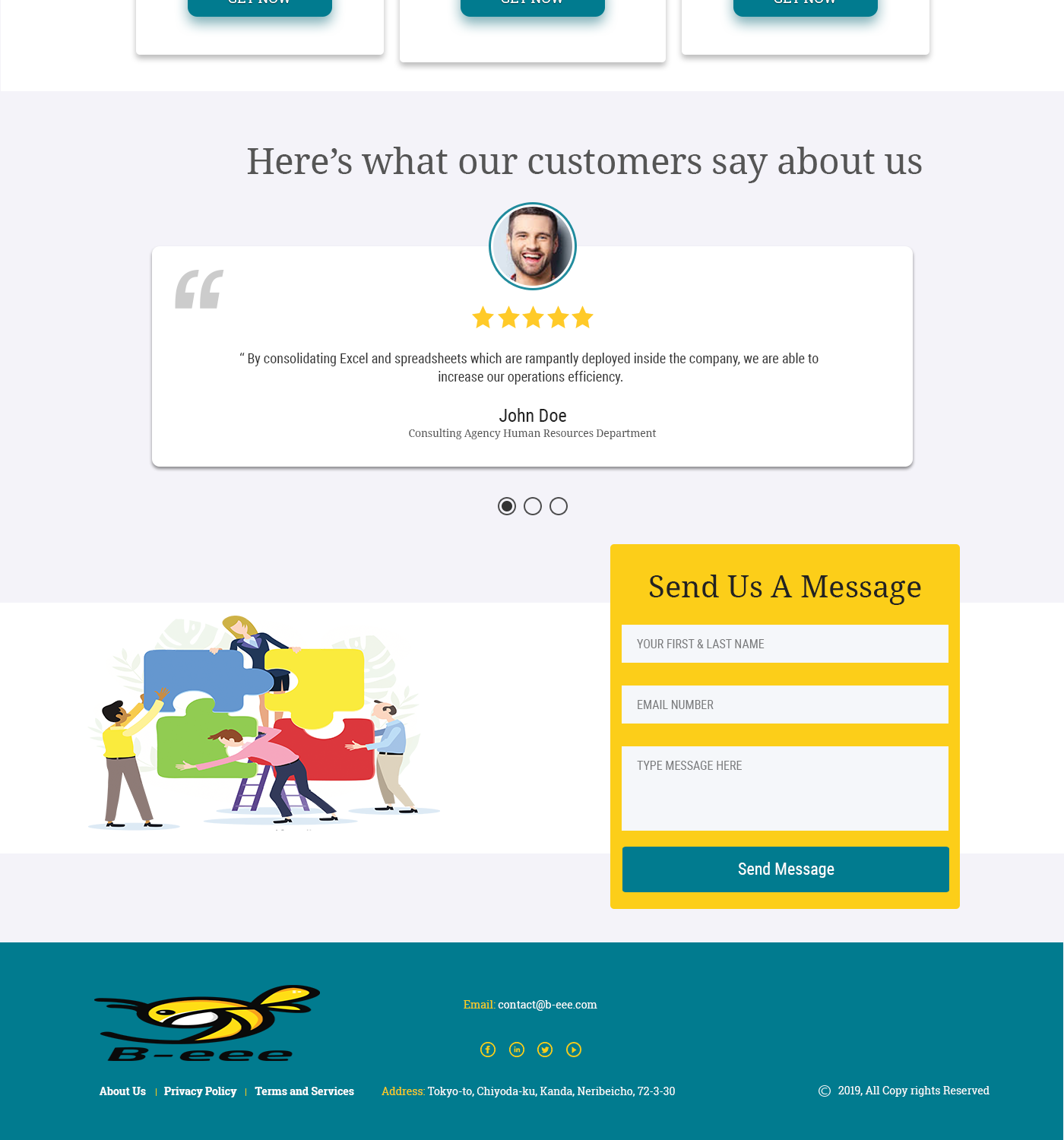 Web-Design von Faizan Qadir für B-eee Ltd. | Design #21392517