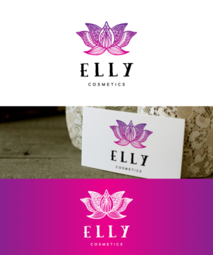 Elly Cosmetics  | Logo Design by Amethystica