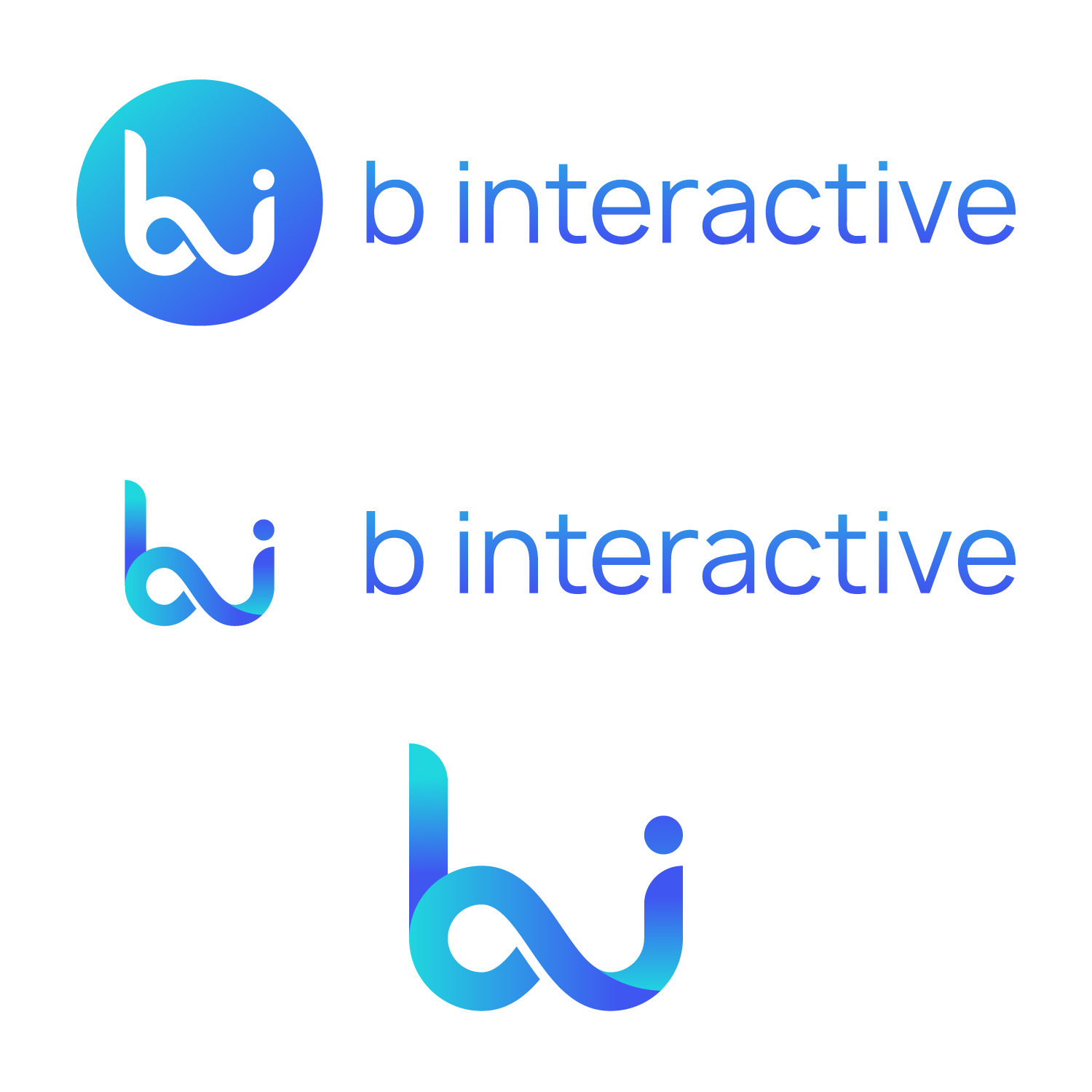 Logo Design by anshtoyj for B Interactive Tomasz Babiec | Design #21347222