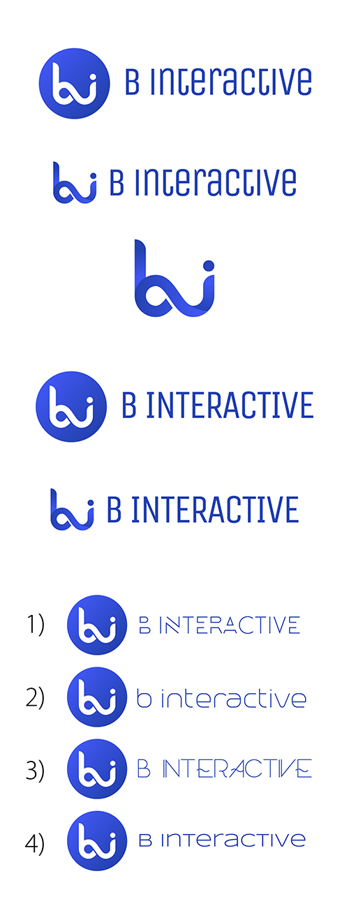 Logo Design by anshtoyj for B Interactive Tomasz Babiec | Design #21351347