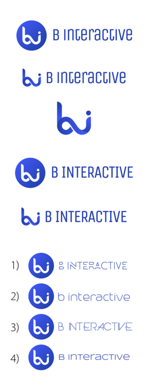 Logo Design by anshtoyj for B Interactive Tomasz Babiec | Design: #21351347