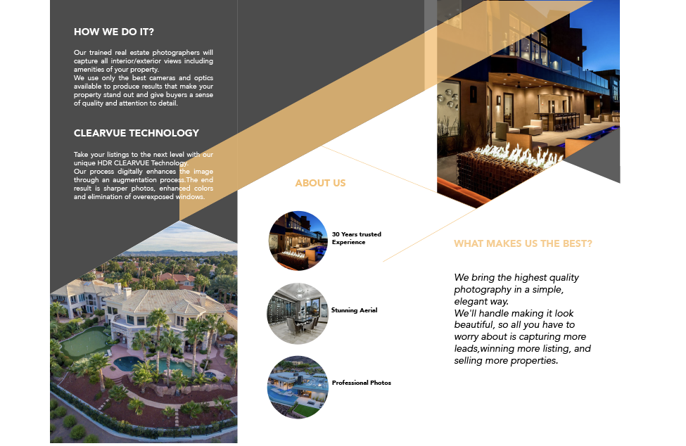 Design de Brochure par Ferinaab pour Empire Home Tours | Design #21351521