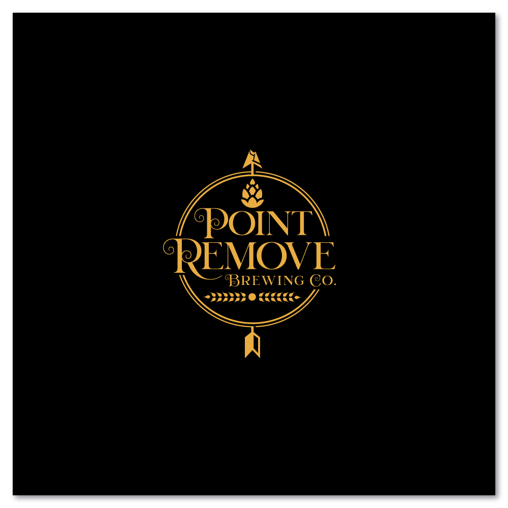 Logo-Design von Sujit Banerjee für Point Remove Brewing Company | Design #21411101