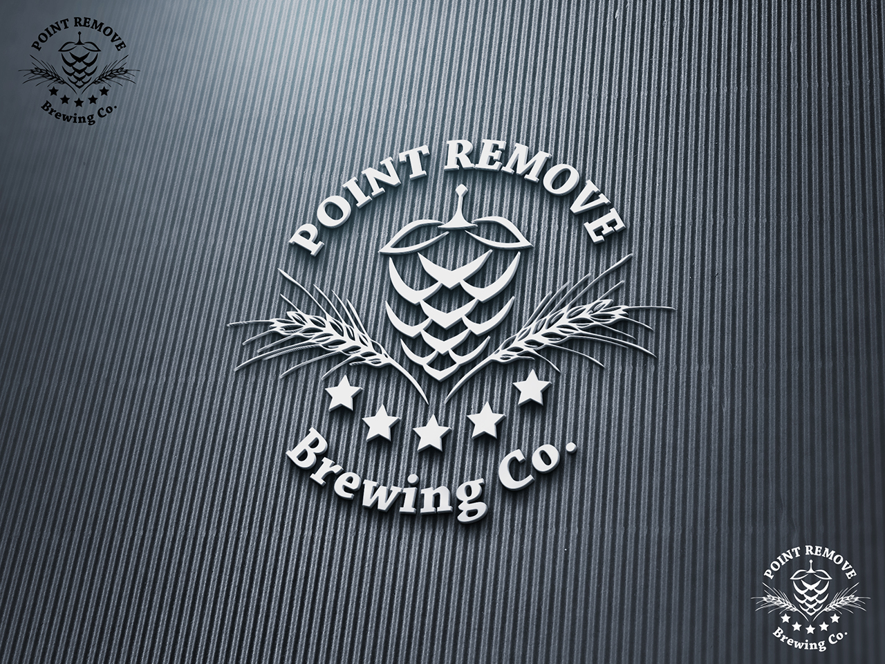 Logo-Design von vlad.buzz für Point Remove Brewing Company | Design #21344467
