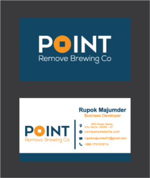Logo Design by Tonmoyy for Point Remove Brewing Company | Design: #21419092