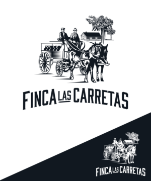 Finca Las Carretas, Queso Asadero Ranchero | Design de Logo par StudioD™