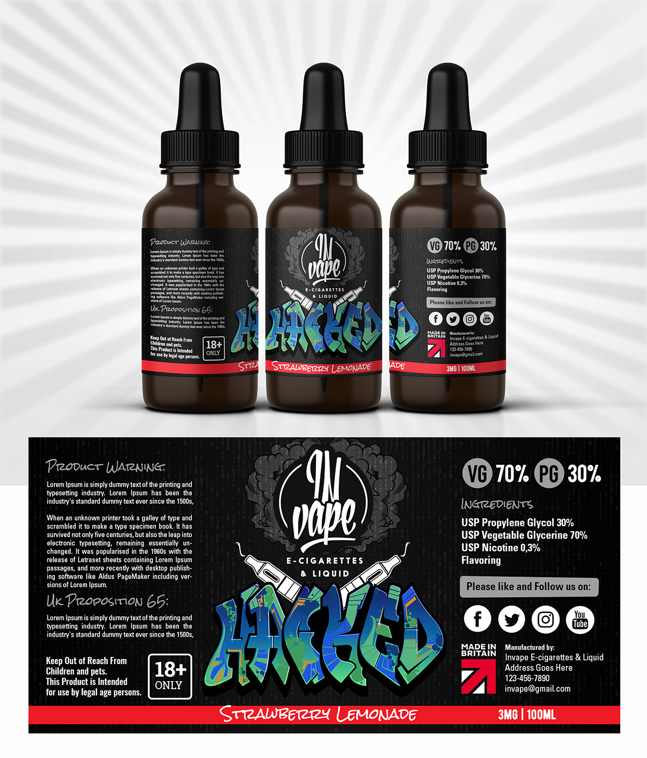 Label Design by SAI DESIGNS for JAS Trading Ltd | Design #21397504