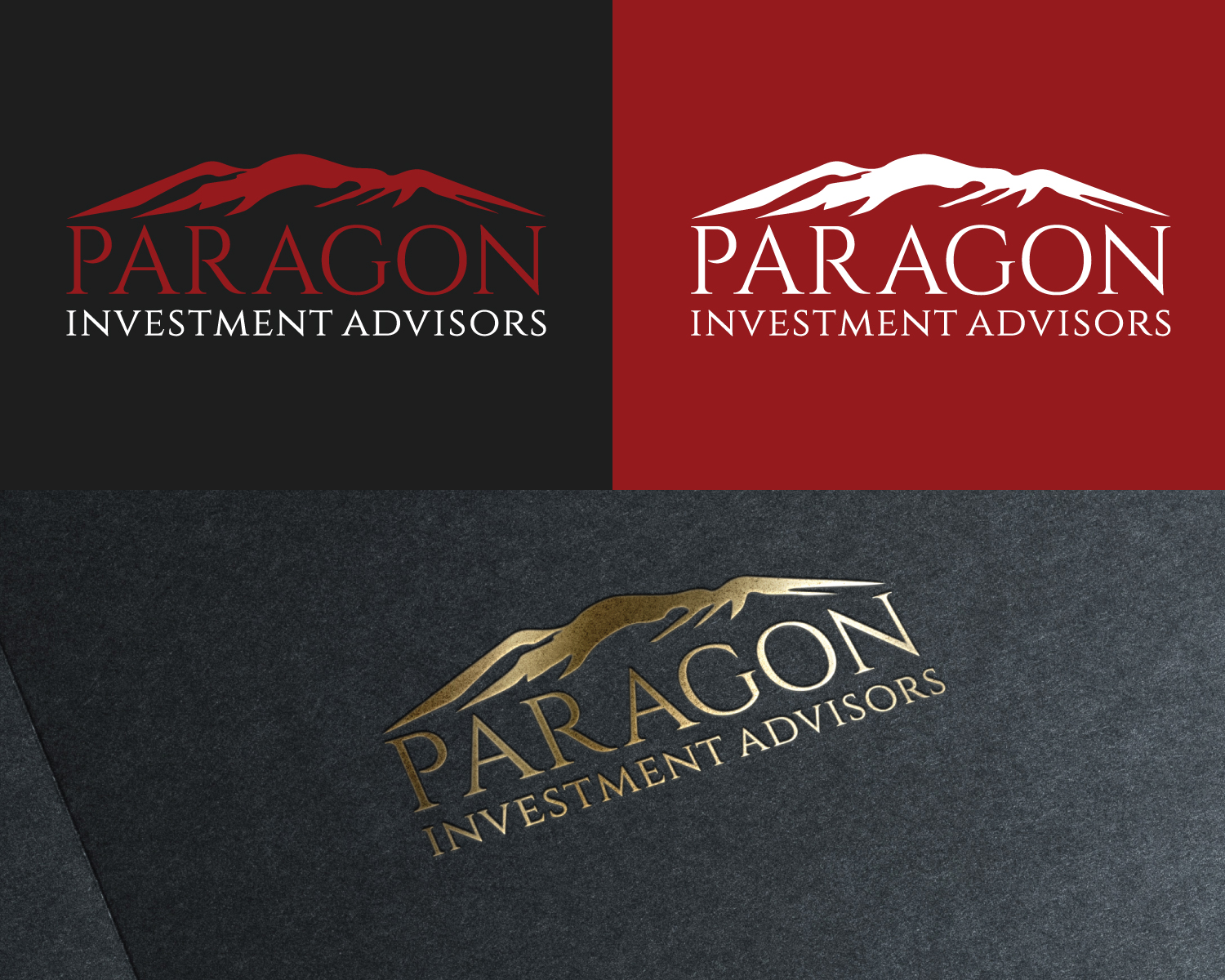 Design de Logo par Atec pour Paragon Investment Advisors | Design #21351806