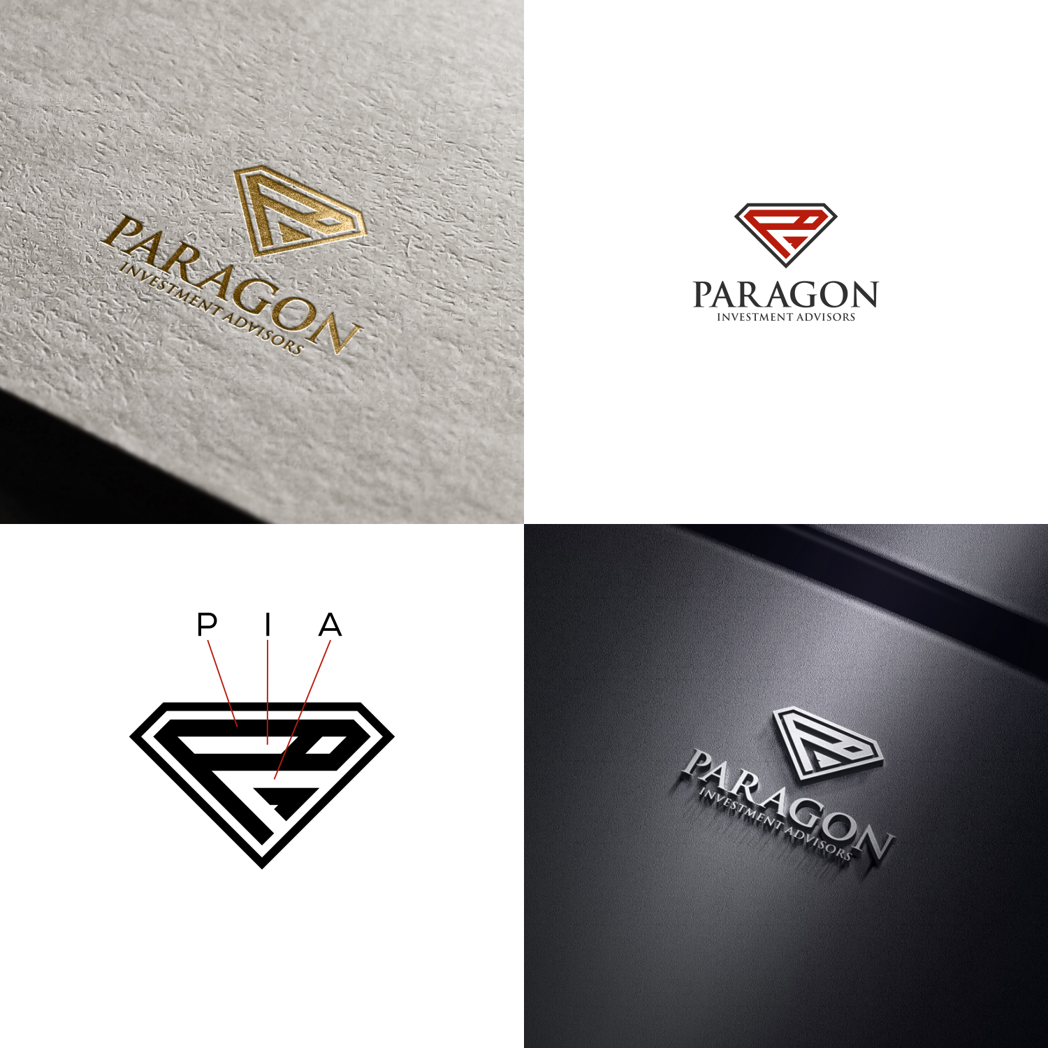 Diseño de Logo por Artgo para Paragon Investment Advisors | Diseño #21348726