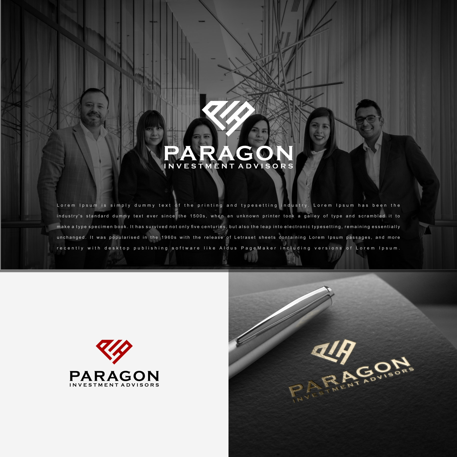 Diseño de Logo por Artgo para Paragon Investment Advisors | Diseño #21425162