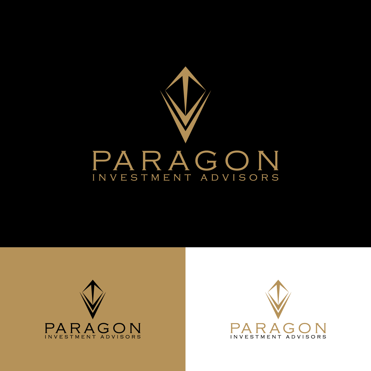 Logo Design by Fauzan Zainal for Paragon Investment Advisors | Design #21390764