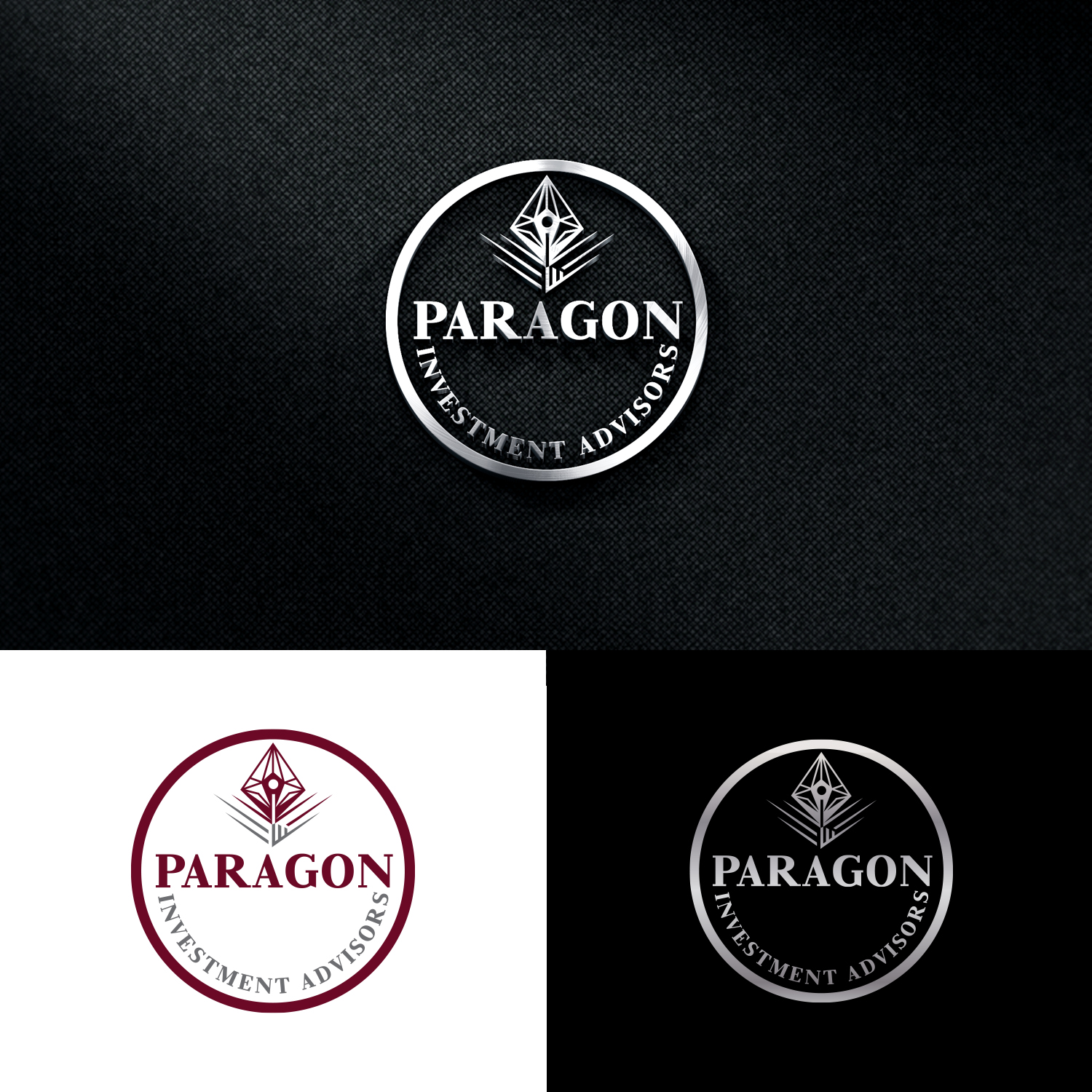 Diseño de Logo por Maxo-Biz para Paragon Investment Advisors | Diseño #21343751
