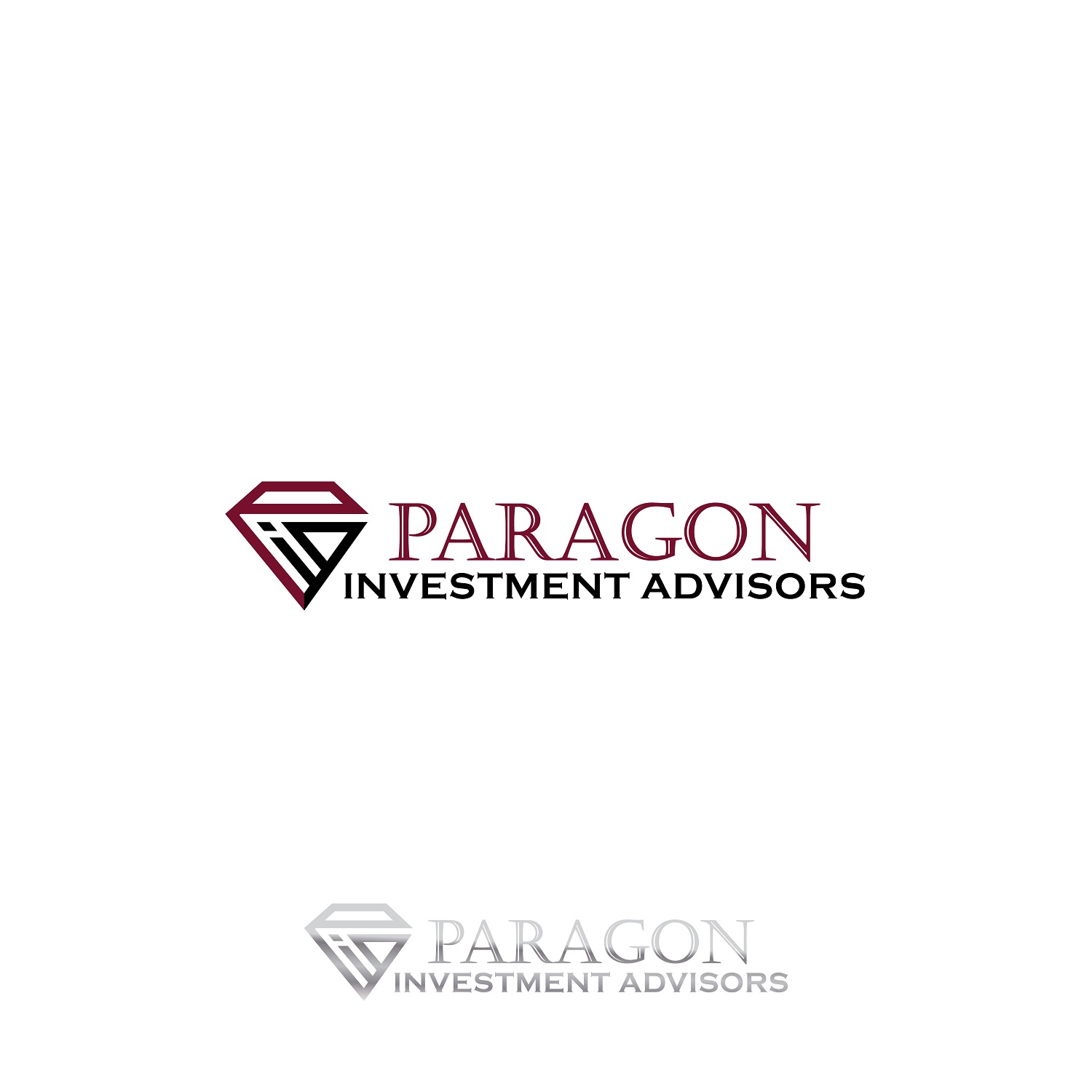Logo Design by Maxo-Biz for Paragon Investment Advisors | Design #21427763