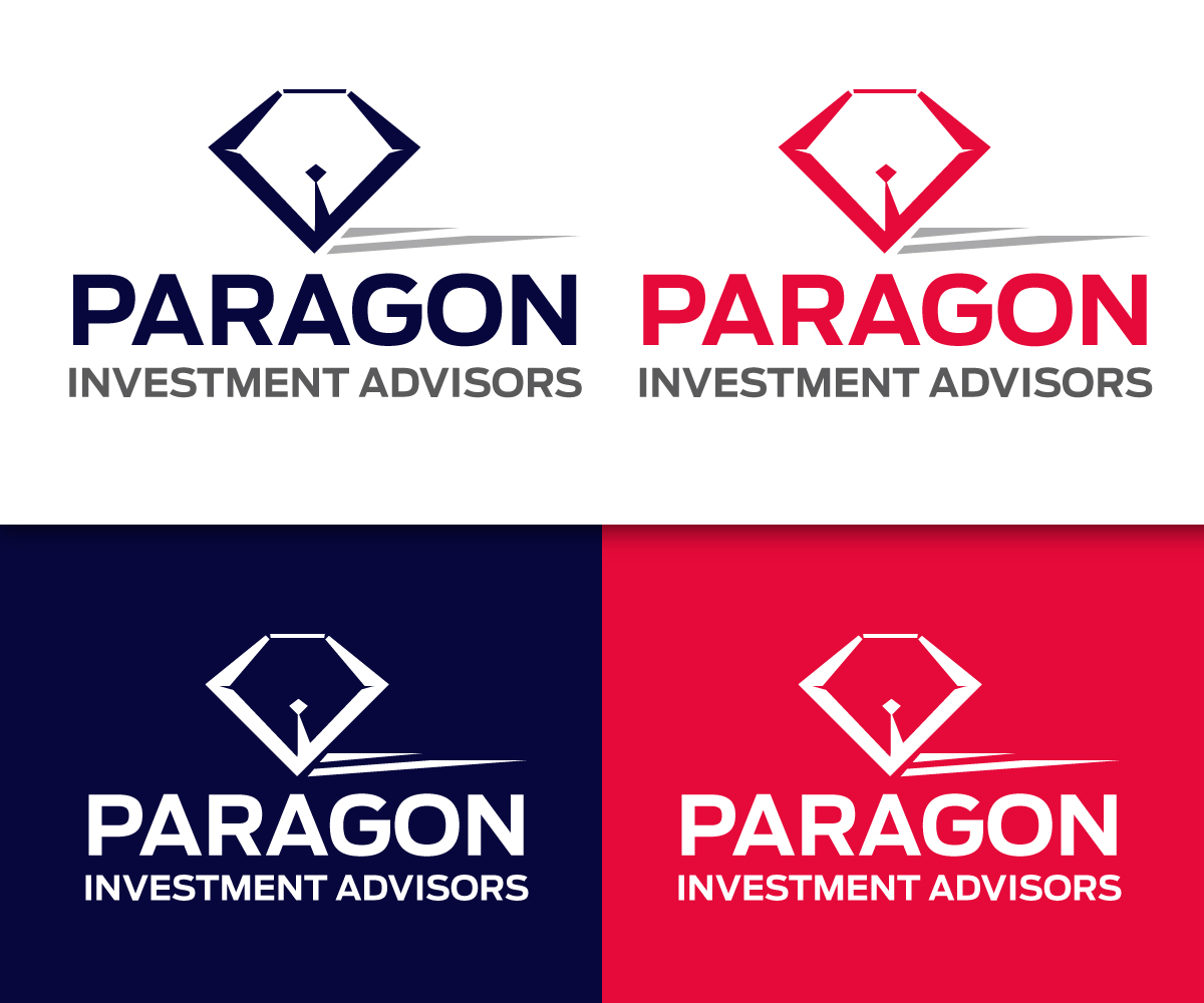 Logo Design by Niel Henning for Paragon Investment Advisors | Design #21347588