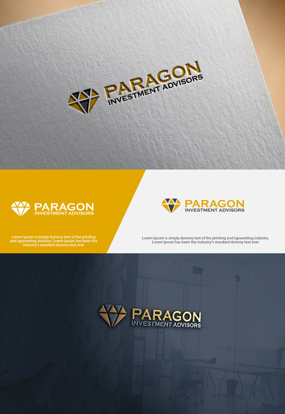 Logo Design by abdulhadi22 for Paragon Investment Advisors | Design #21342523