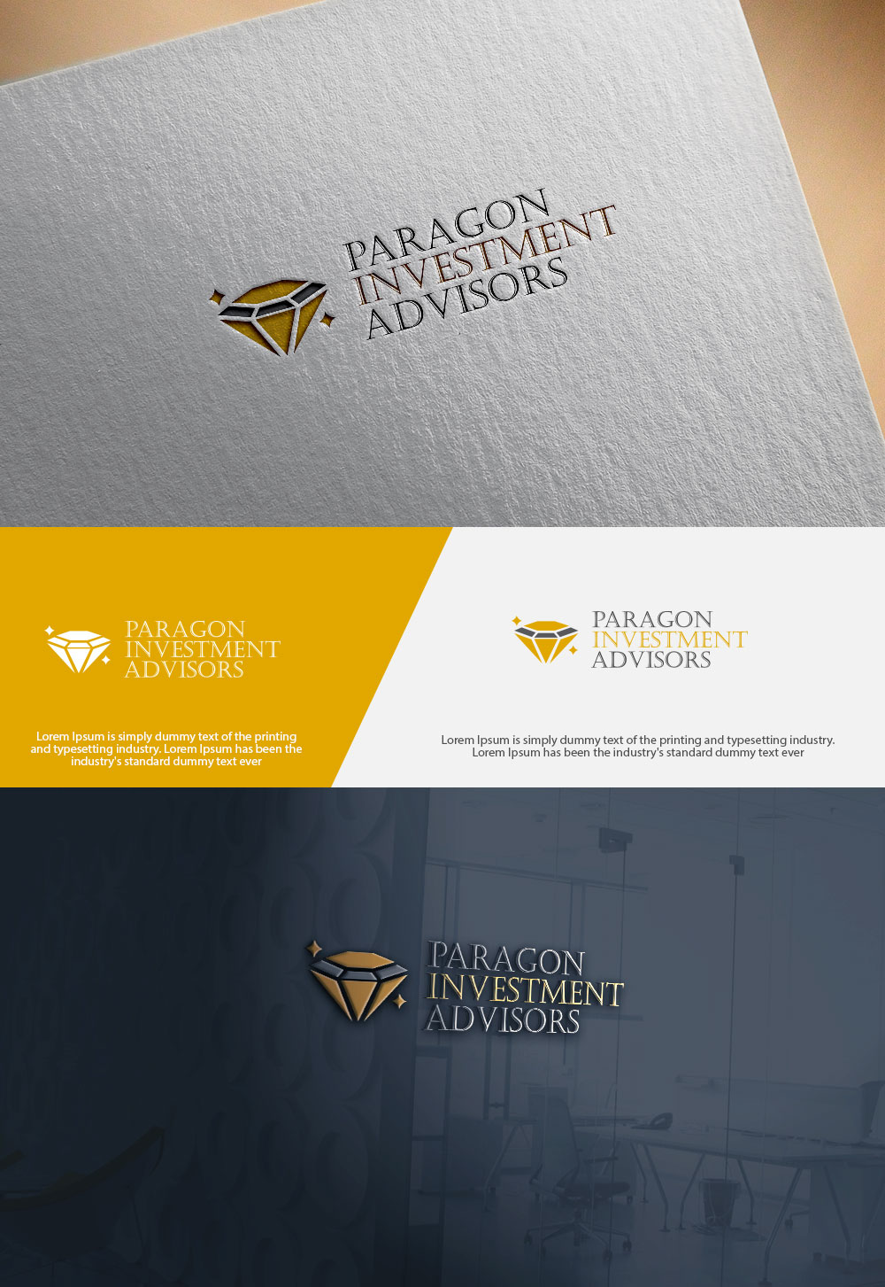 Logo Design by abdulhadi22 for Paragon Investment Advisors | Design #21342524