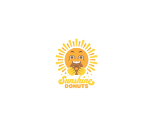 Sunshine Donuts | Logo Design by Neil