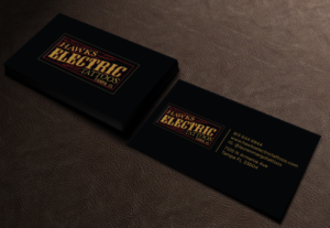 Design de Carte de Visite par Pictorial pour Hawks Electric Tattoos | Design #21345979