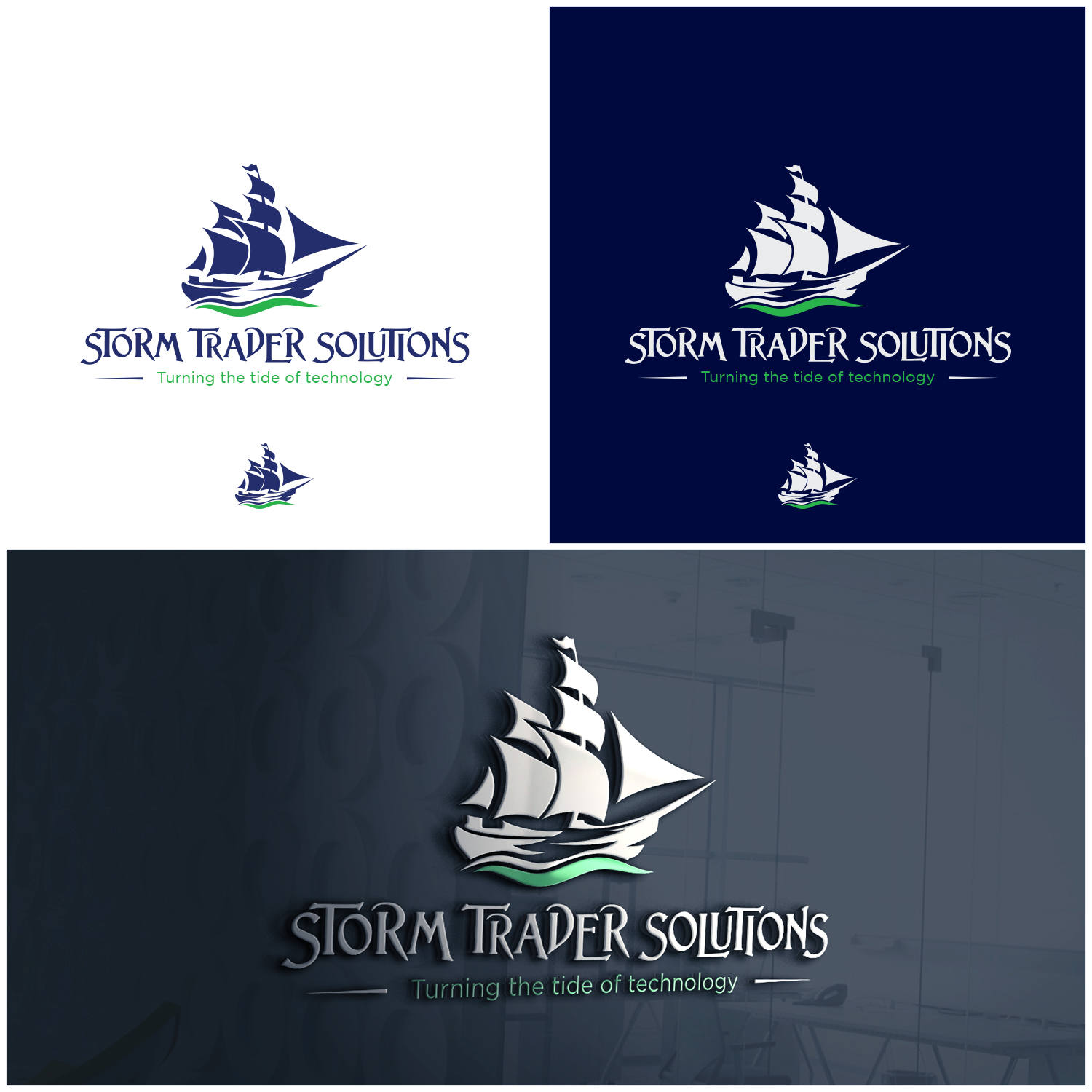 Logo Design by Patrick07 for Storm Trader Solutions Ltd | Design #21353603