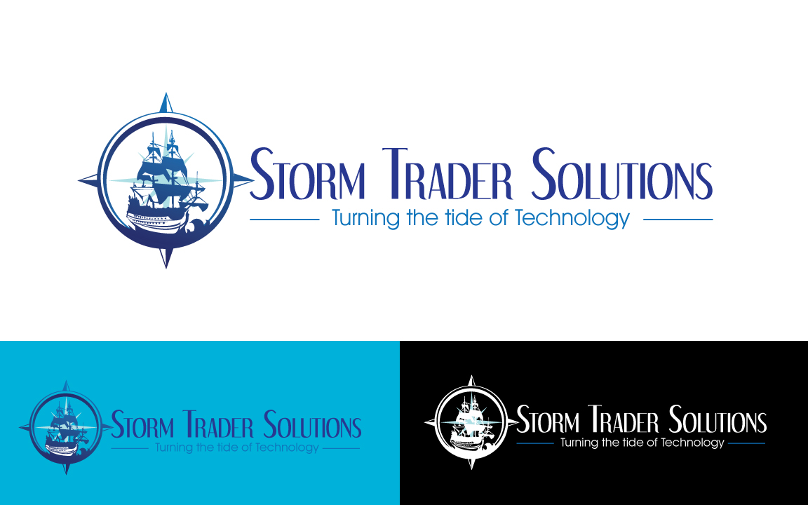 Logo Design by GODDREAMCREATION for Storm Trader Solutions Ltd | Design #21341499