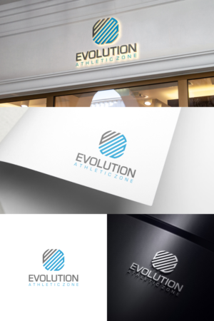 Evolution Athletic Zone  | Logo Design by untung bertubi-tubi