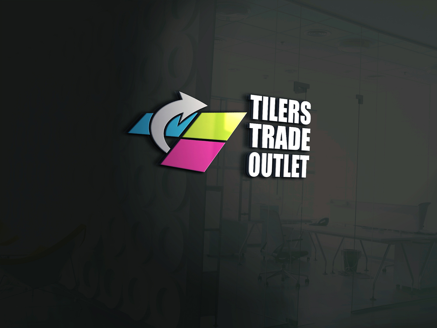 Logo Design by R.Bello for TILERS TRADE OUTLET | Design #21349786