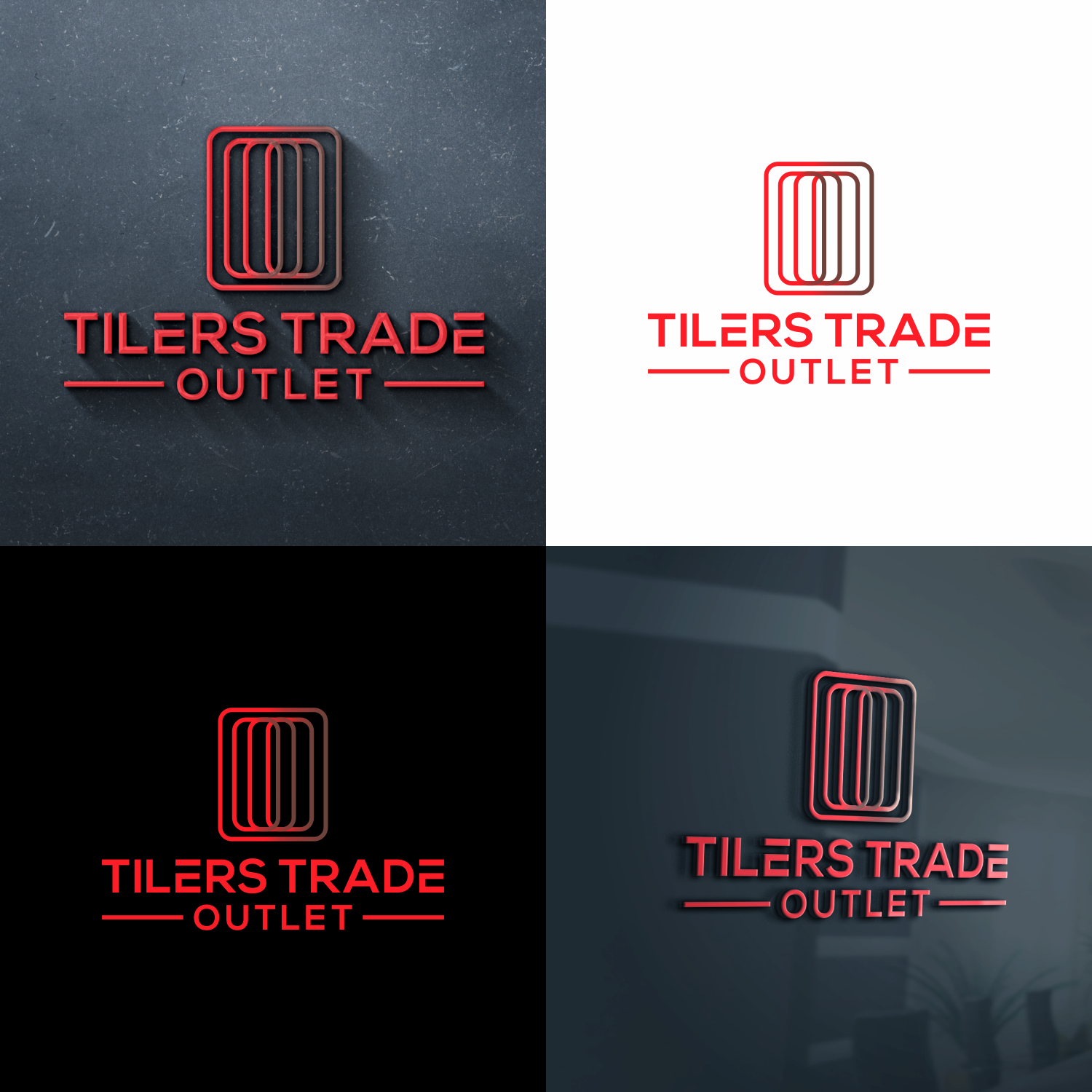 Diseño de Logo por suthita 2 para TILERS TRADE OUTLET | Diseño #21360590