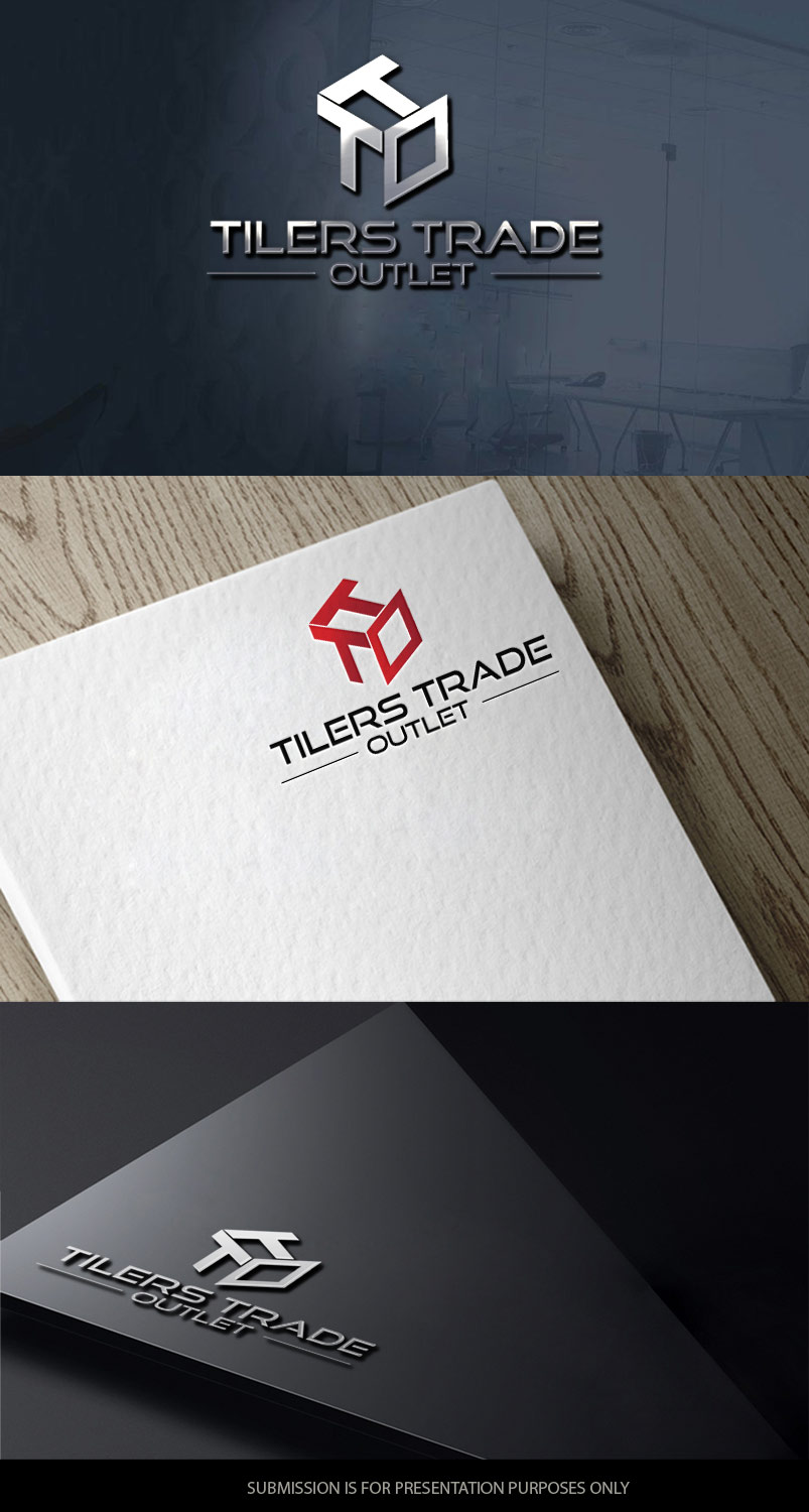 Logo Design by graphicevolution for TILERS TRADE OUTLET | Design #21345554