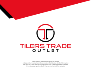 Logo Design by RedLine 3 for TILERS TRADE OUTLET | Design: #21345360