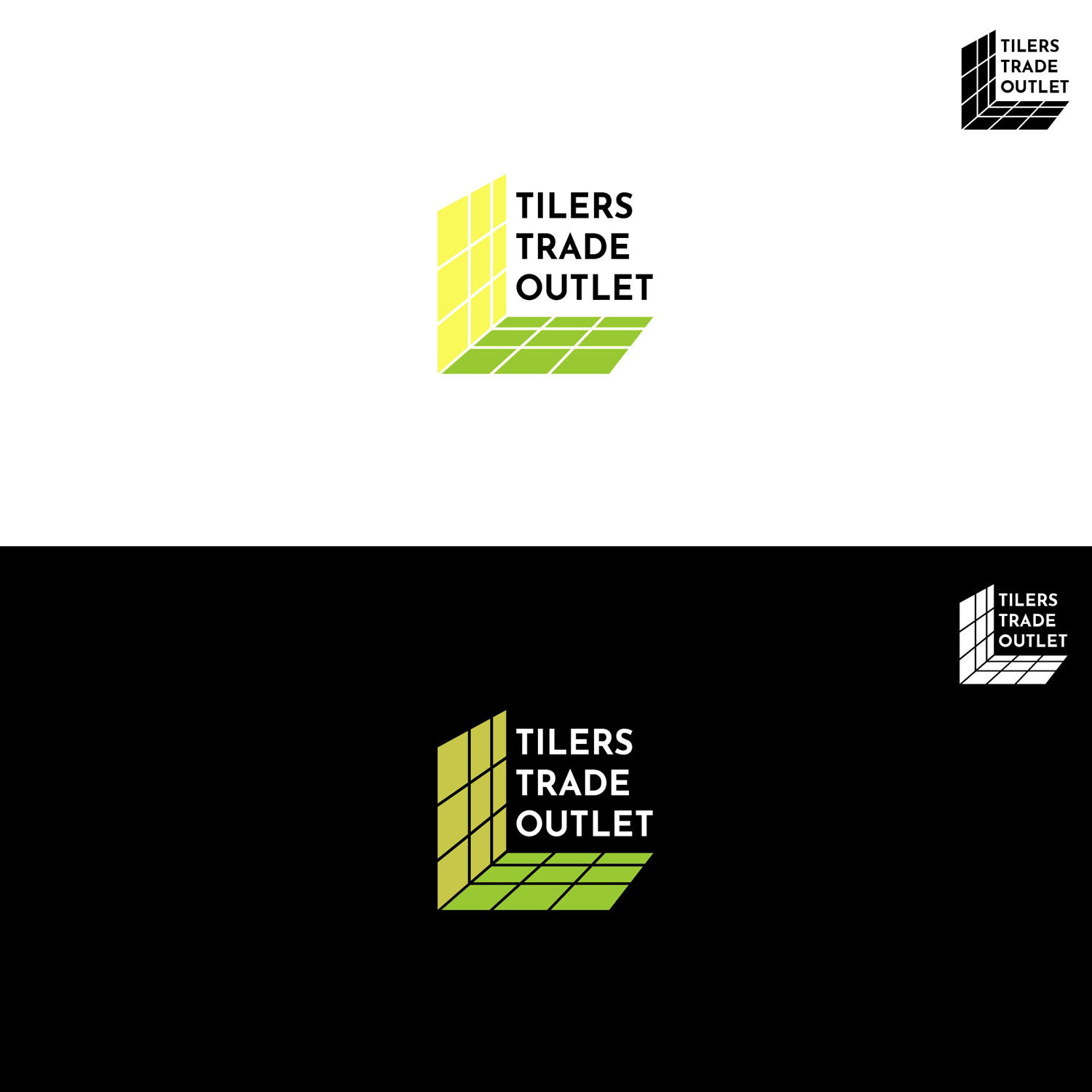 Diseño de Logo por javigarciah2 para TILERS TRADE OUTLET | Diseño #21363253